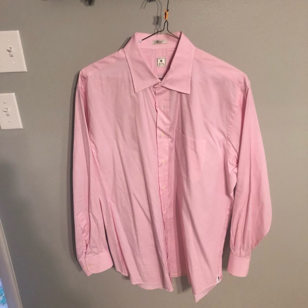 Pink Peter millar button up